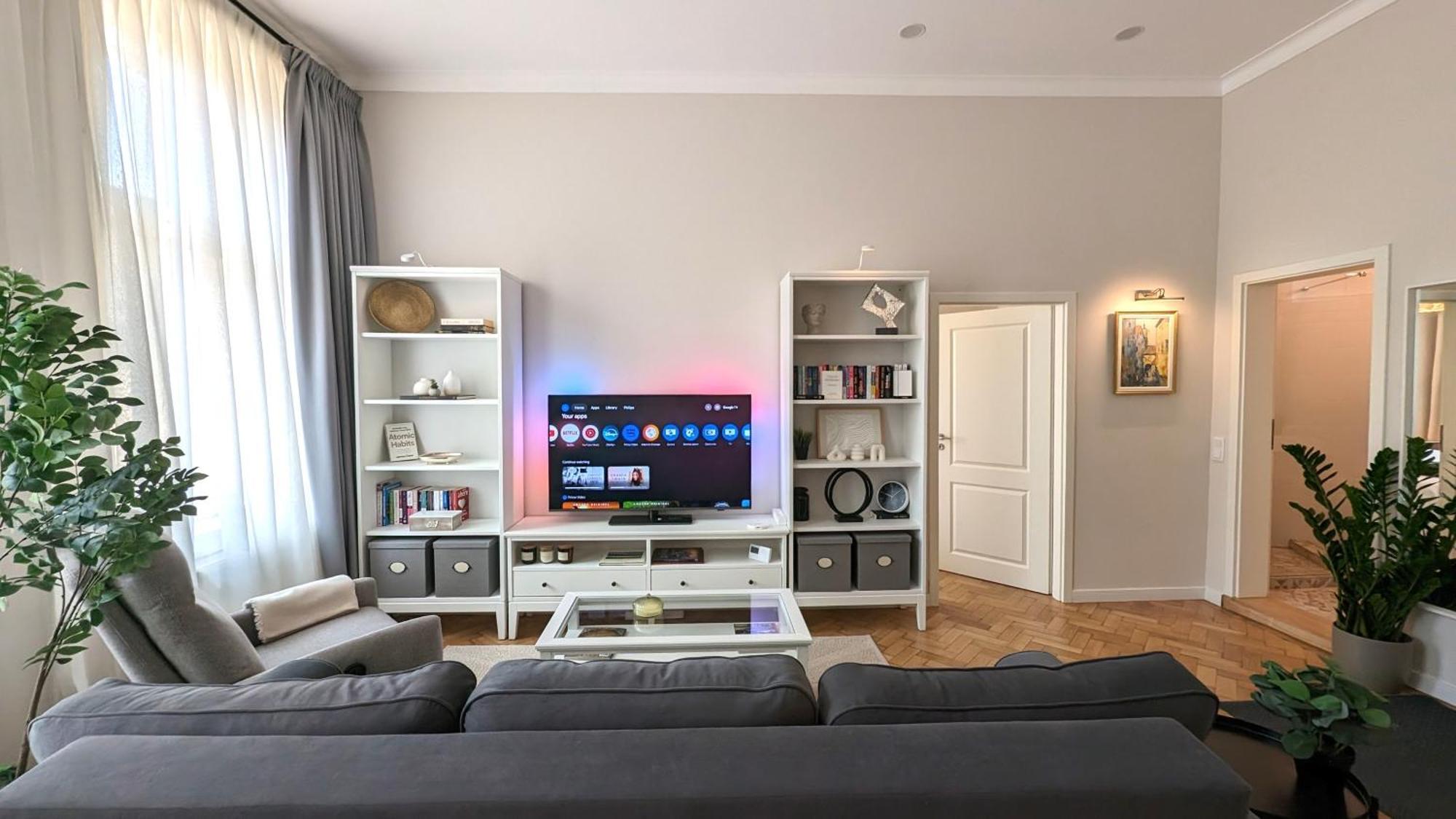 Apartment In Historic Center, Quiet Area, Ac Сибиу Экстерьер фото