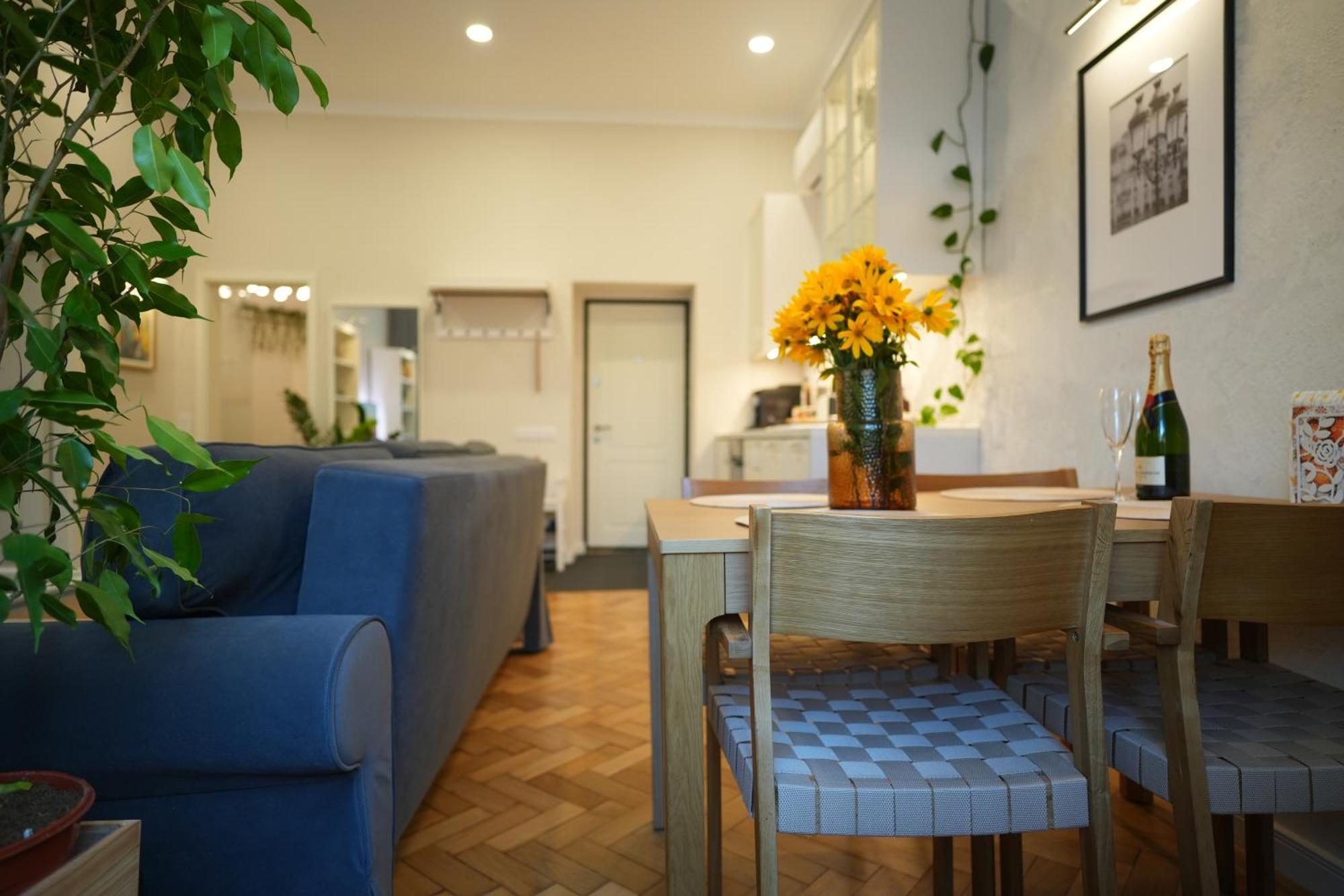Apartment In Historic Center, Quiet Area, Ac Сибиу Экстерьер фото